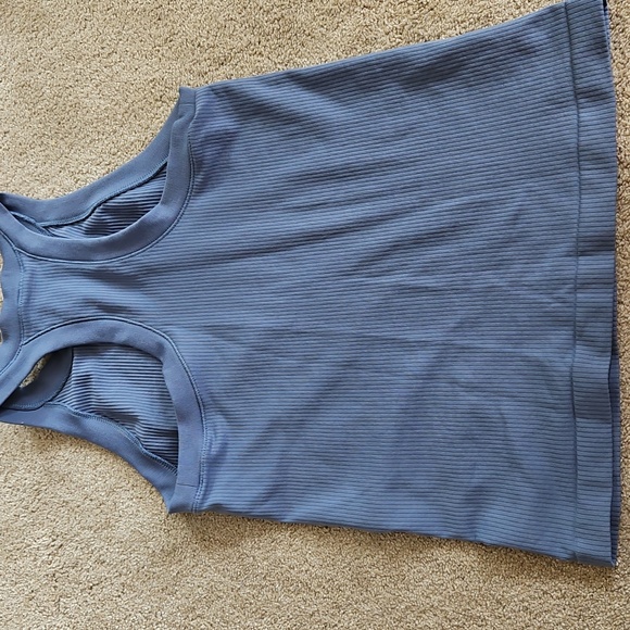 Athleta Renew Seamless Muscle Tank, Size Small, Cornflower Blue - Picture 2 of 2